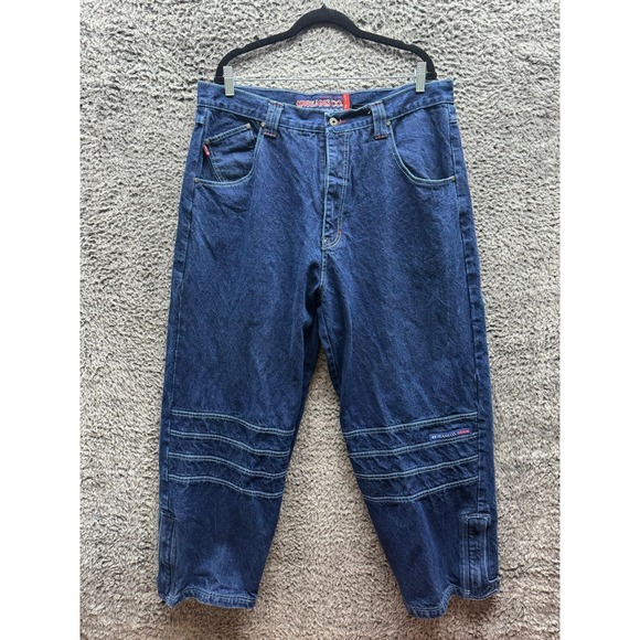 Vintage 48 Jeans Hyper4mance High Rise Denim Jeans Blue Mens‎ Size 40 x 30